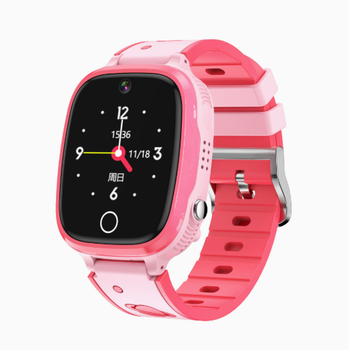 Дитячий годинник з SIM картою "SHARK" 4G (звінки+геолокація+SOS), Pink