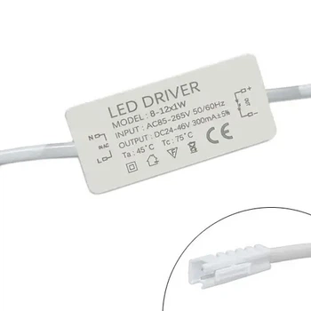 Блок питания LED драйвер постоянного тока 8-12x1Вт 0.3А AC220В – DC24-46В (118293)