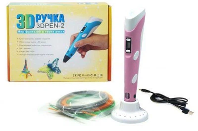 3D ручка (розовый)
