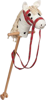 Коник на палиці Goki Білий (4013594539401)