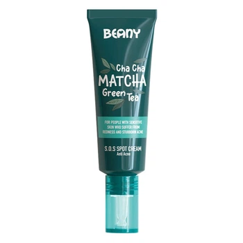 Локальный крем против акне "Матча" Beany, 15 мл