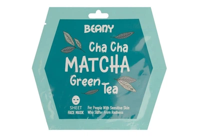 Нормализующая тканевая маска для лица "Матча" Beany, 15мл