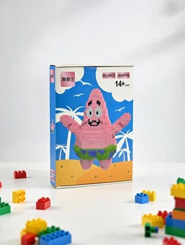 Конструктор Magic Blocks серія Губка Боб герой Патрік, 4600 деталей