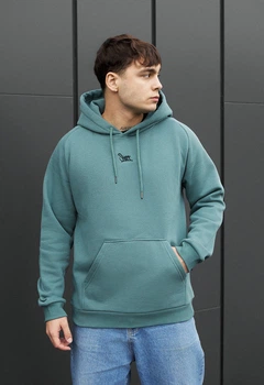 Худі Staff turquoise logo fleece XS