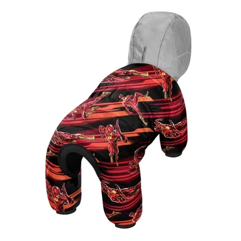 Комбінезон для собак WAUDOG Clothes малюнок Швидкість Флеша M47 В 69-72 см С 41-44 см