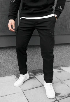 Утеплені штани Staff cargo do black fleece XXL