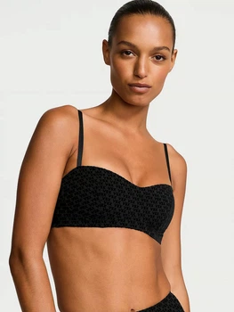 Бюстгальтер без косточек Victoria's Secret 947491869 XS Черный (1159855169)