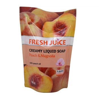 Рідке мило Fresh Juice 460мл Персик дойпак