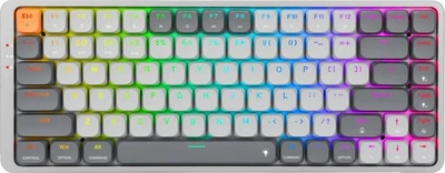 Клавіатура бездротова Redragon Azure K652GG-RGB-PRO Red Switches USB/Bluetooth/Wireless Grey