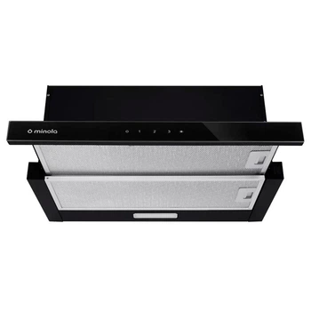 Вытяжка телескопическая Minola HTLS 6734 BL 1100 LED GLASS
