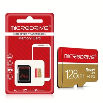 Карта памяти Microdrive на 128 GB U3 класс 10 + адаптер
