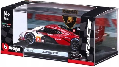 Гоночний автомобіль Bburago Porsche 963 38309 (4893993383092)