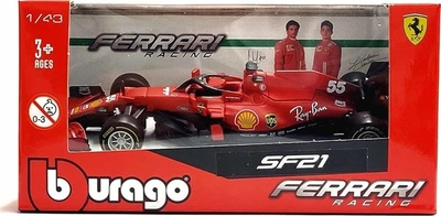 Гоночний автомобіль Bburago Ferrari Racing 499P 36312 (4893993363124)