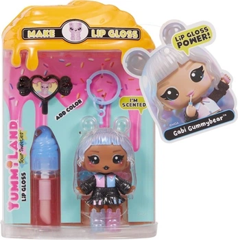 Lalka MGA Yummiland Sour Sweeties Gabi Gummybear z zestawem do tworzenia błyszczyka 10 cm 54579 (035051545798)