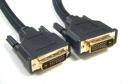 Кабель DVI-D-DVI-D шнур 2 ферит. 1,5 м