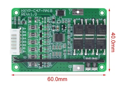 BMS контроллер 7S аккум 3,7 V Li-ion 25,9-29,4V 15A заряда/разряда с датчиком температуры
