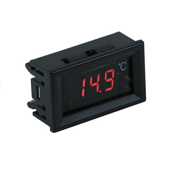 Термометр электронный 7-35 v (красные цифры) 50-120 °С