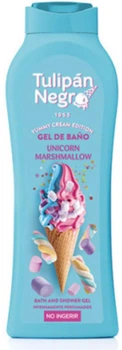 TULIPAN NEGRO Гель для душу TULIPAN NEGRO YUMMY CREAM Зефірний єдиноріг, 650 мл