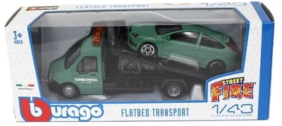 Набір Bburago Street Fire Ford Focus на евакуаторі 31404 (4893993013555)