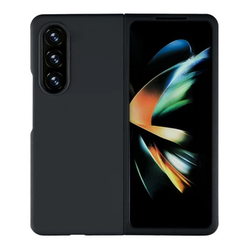 Противоударный Чехол Folding Silicone для Samsung Galaxy Fold 4 (F936) Black