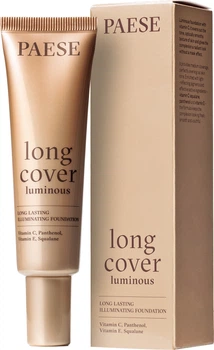Тональний крем світловідбивний Paese Long Cover Luminous 1.5 Beige 30 мл (5902627629617)