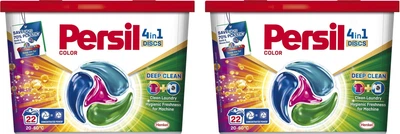 Капсули для прання Persil 4in1 Deep Clean для кольорових тканин 2 x 22 шт (9000101829099/2)
