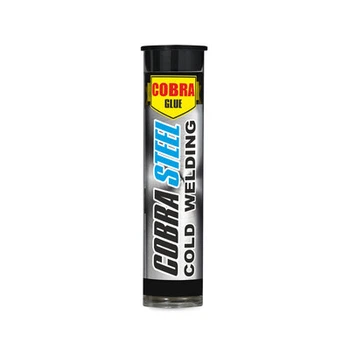 Клей холодне зварювання Nowax Quick Steel 57г темно-сірий для ремонту труб та деталей герметик для металу (1LO-TH_11C)