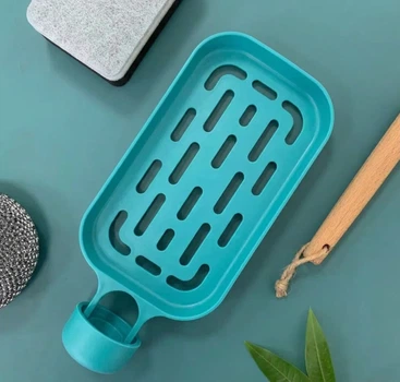 Органайзер тримач на кран Faucet Shelf Blue