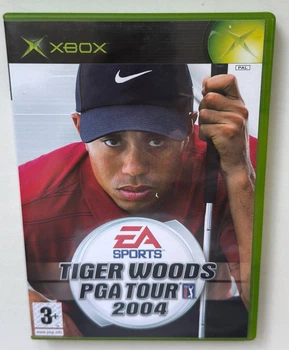 Диск для XBOX Original - Tiger Woods PGA Tour 2004, англійська версія, Б/В