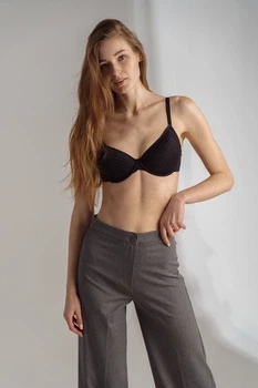 Бюстгальтер Onita de mas 6613 (Donafen) чашка 85С чорний