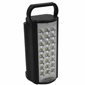 Фонарь аккумуляторный лампа Minig 2606 с функцией Powerbank повербанк переносной светильник 24 LED Черный