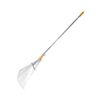 Граблі віялові Gruntek RS-153 295153001 розсувні з держаком