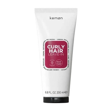 Крем для дисциплинирования и разглаживания вьющихся волос KEMON Curly Hair Leave-In 200 мл