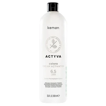 Крем-активатор KEMON Actyva Coloro Cream Activator 1.95% (6.5 vol.) для окрашивания волос, 1000 мл