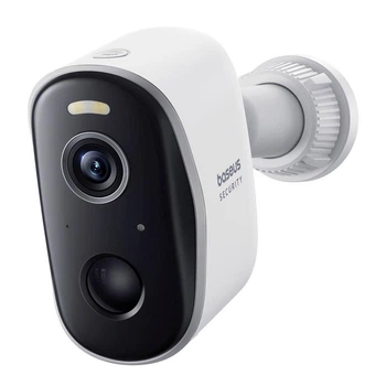 Акумуляторна IP-камера Baseus Security N1 Outdoor 2K White — бездротова вулична Wi-Fi камера з AI та автономністю до 180 днів