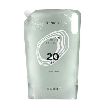 Рефил крем-активатора для окрашивания волос 20 vol. (6%) KEMON NAYO Color System Cream Activator BAG 1000 мл