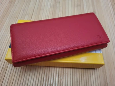 Кошелек женский из эко кожи BALISA красный 8601-134