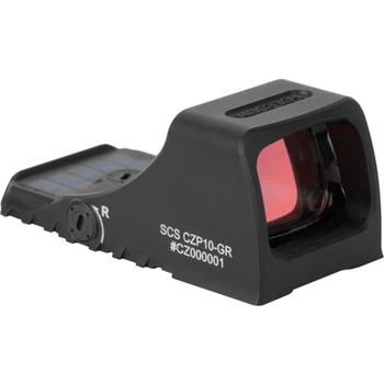 Коллиматорный прицел пистолетный Holosun SCS P10 Green Dot Reticle 2 MOA +32 MOA (для CZ P-10)