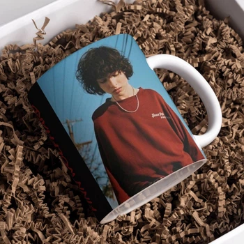 Чашка глянцева Stranger things Finn Wolfhard Дивні дива Фінн Вульфгард 330 мл (ФВ00017)