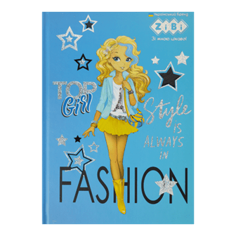 Щоденник шкільний ZiBi KIDS Line 13765-40 40 аркушів ТОП ДІВЧИНА, тверда обкладинка /ZB.13765-40/