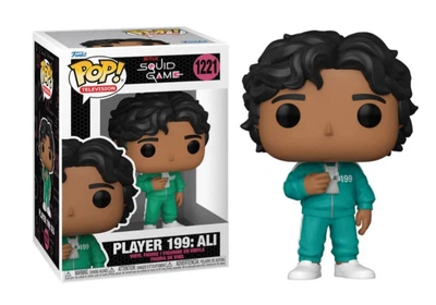 Фигурка Фанко Игра в Кальмара Игрок 199 Али №1221 Squid Game Player 199 Ali Funko 64794