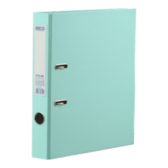 Папка-реєстратор А4 50мм BUROMAX 3018-38 ETALON PASTEL одностороння, м'ятна (30) /BM.3018-38c/