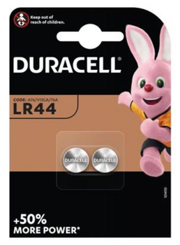 Батарейка DURACELL LR44 2шт/упак. (ціна за упак.)