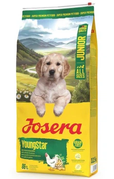 Сухой корм Josera YoungStar Корм молодых собак от 6-й недели жизни с мясом птицы и картофелем (беззерновой) 12,5 кг (85835)