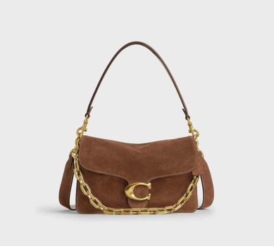 Женская сумка COACH TABBY SHOULDER BAG BRASS / WARM BROWN CCK51