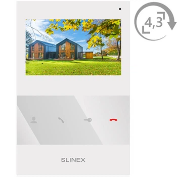Відеодомофон Slinex SQ-04 white, екран 4"