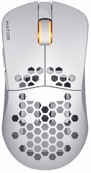 Ігрова мишка HATOR Stellar Wireless White (HTM651)