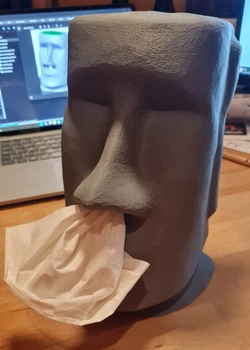 Диспенсер для серветок Moai (3D-друк)