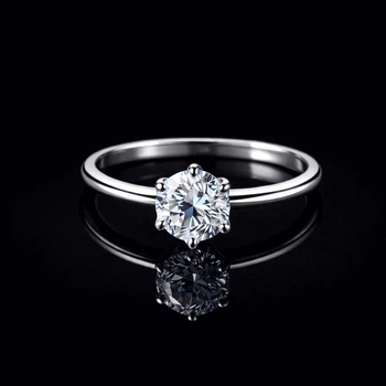 Серебряное кольцо с фианитом 18,5 р