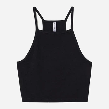 Топ жіночий чорний H&M L (0377277)